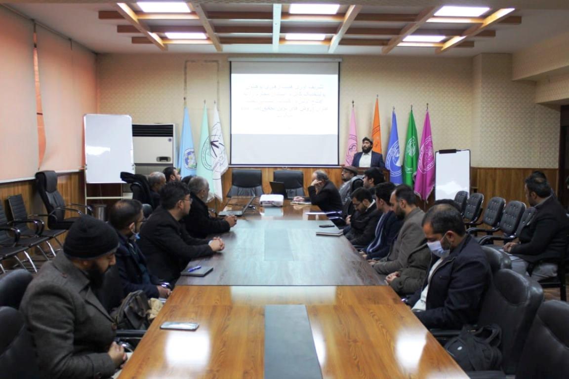 The first three days winter workshop was opened under the title of new research methods at Kabul Polytechnic University.