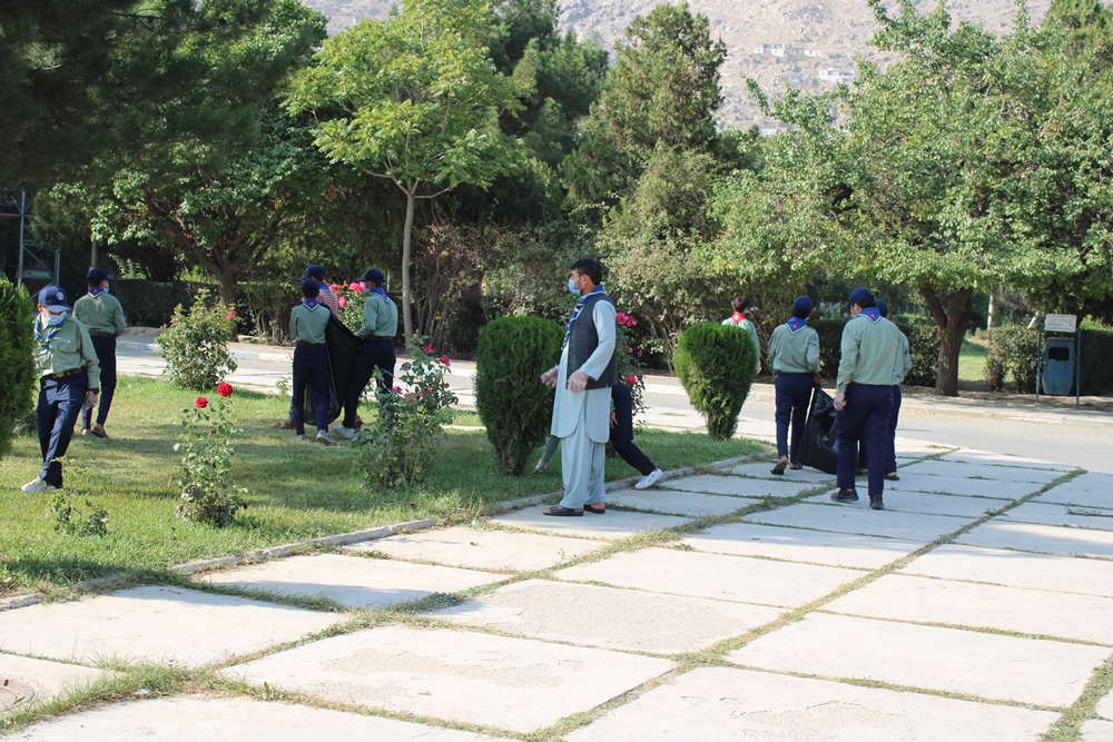 حشرعمومی پاک کاری درپوهنتون پولی تخنیک کابل راه اندازی گردید.